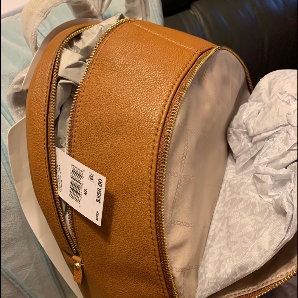 Michael Kors leather backpack
